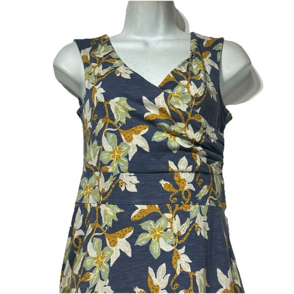 Patagonia worn wear Porch Song Sleeveless Floral Dress Size XS - Picture 2 of 6
